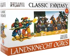 Wargames Atlantic: Landsknecht Ogres & The Vain (9 Multi Part Hard Plastic... 