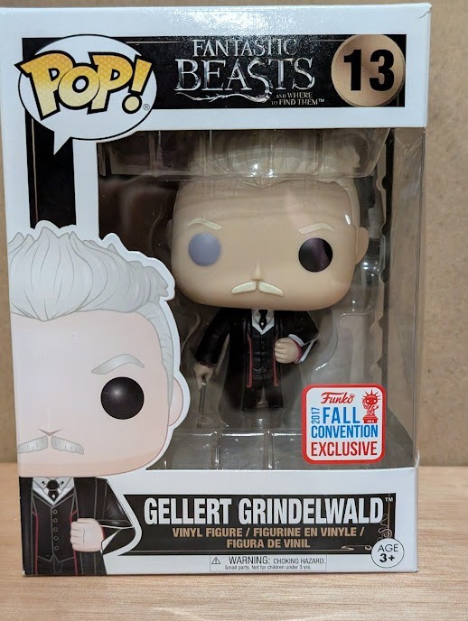 Animales Fantásticos Funko Pop 13 Gellert Grindelwald Nycc Exclusivo De La Convención 2017