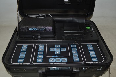 E3 DIAGNOSTICS RM500 Samsonite Portable Real-Ear Hearing Aid Analyzer