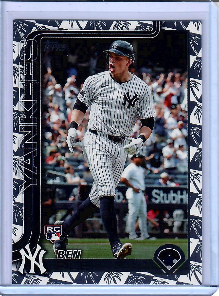 2025 Topps Series 1 - Ben Rice #337 Spring Training (RC)