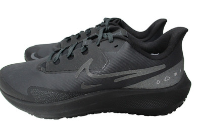 Nike Air Zoom Pegasus 39 Shield Mens Sz 9 Black Athletic Shoes DO7625 001