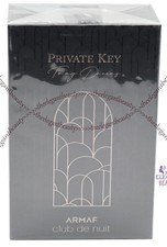 Private Key To My Dreams By Armaf Extrait De Parfum 3.3/3.4oz. Men New In Box