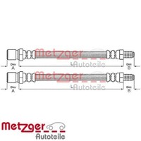 2X Bremsschlauch Metzger 4113311 2 BremsschläUche Rechts Links Vorne