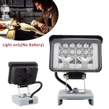LED Work Light for Makita 40V Li-ion Battery Cordless Portable Outdoor Light