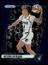 2024 Panini Prizm WNBA #18 Natisha Hiedeman Blue Velocity Prizms