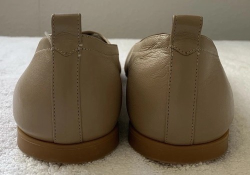 EVERLANE GLOVE LEATHER 40 HOUR BALLET FLATS WOMENS 9.5 US 40 EU TAUPE ITALY - Picture 5 of 9