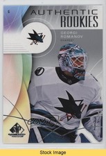 2024-25 Upper Deck SP Game Used Authentic Rookies Georgi Romanov #270 READ 18bi