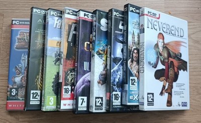 PC DVD Spiele - getestet, funktionieren unter Windows 11, einzeln verkauft