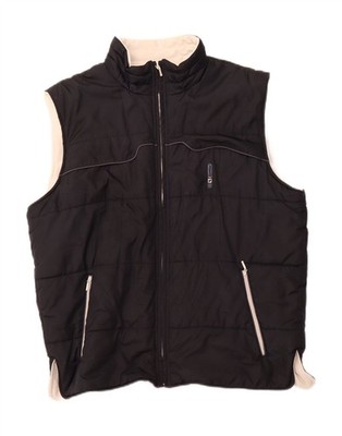 LOTTO Herren wattierte Weste UK 40 Large schwarz Polyester GI03