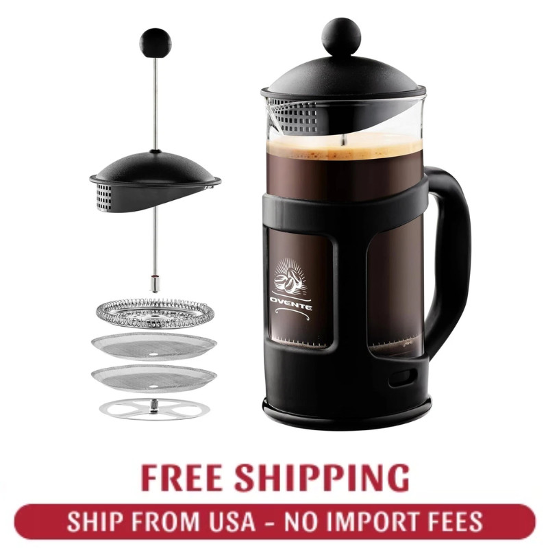 Coffee Maker 12 Ounce With Heat Resistant Borosilicate Glass