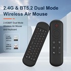 Universal 24G USB Bluetooth Air Mouse Keyboard Remote Control for HDTV TV Box