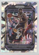 2022-23 Panini Prizm Ice Prizm Magic Johnson #276 HOF 02u0