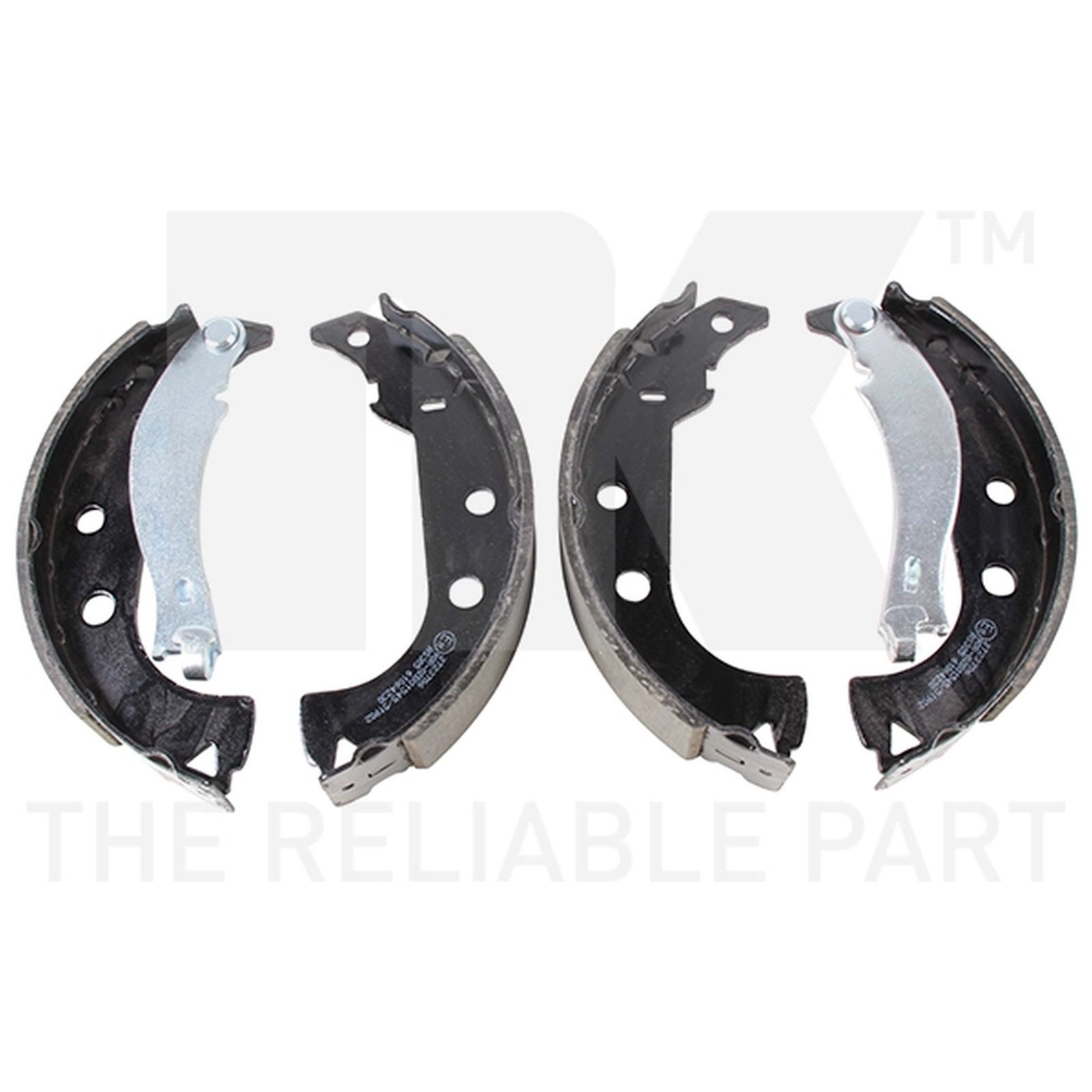 ORIGINAL® Nk Bremsbackensatz Hinten für Fiat STRADA Pick-up PALIO Weekend