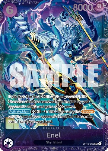 Enel SP EB02-052 Sp from OP15 One Piece TCG | eBay