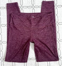Athleta Quest Chaturanga Stretch Leggings Gym Yoga Run Women Size S Small Purple