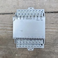 TXM1.16D 16-Port DIN Rail Screw Terminal Bloc...