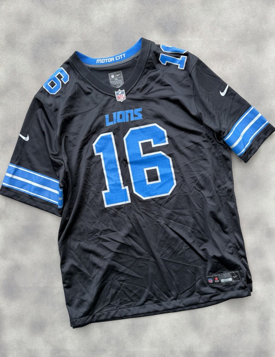 Detroit Lions NFL Nike Engineered #16 Jared Goff Alternate Game