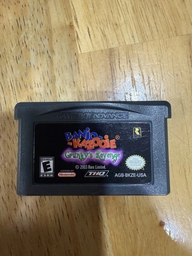 New ListingBanjo-Kazooie: Grunty's Revenge (Nintendo GBA, 2003) THQ Platformer Video Game