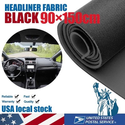 Flat Knit Headliner Fabric with Foam Backing for Car Ceiling Roof Fabric Repair