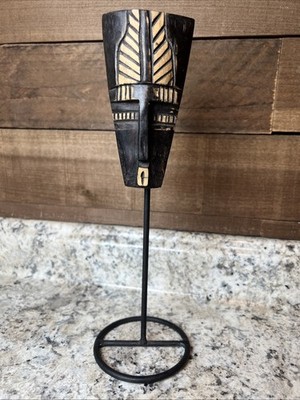 Handmade African Tribal Wood Sculpture, Ghana Africa, African Art Native
