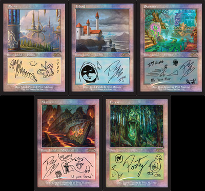 Post Malone the Lands FOIL - Factory Sealed Secret Lair -Magic the Gathering MTG