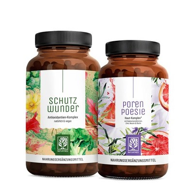 Hautzauber Probiotika Hautpflege Paket von innen Zink Biotin NATURTREU 