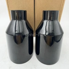 2X Dodge RT SRT RAM 5″ Big Black Exhaust Tip 2.5″ Inlet Angle Cut Double Wall