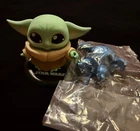 🔥 HOT TOYS BALLOON COSBI BOBBLE-HEAD COLLECTION STAR WARS: GROGU 4” FIGURE 🔥