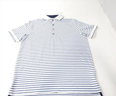 Greyson Golf Caswell Polo  Mens Size  Medium Arctic Regular  New INV13388906