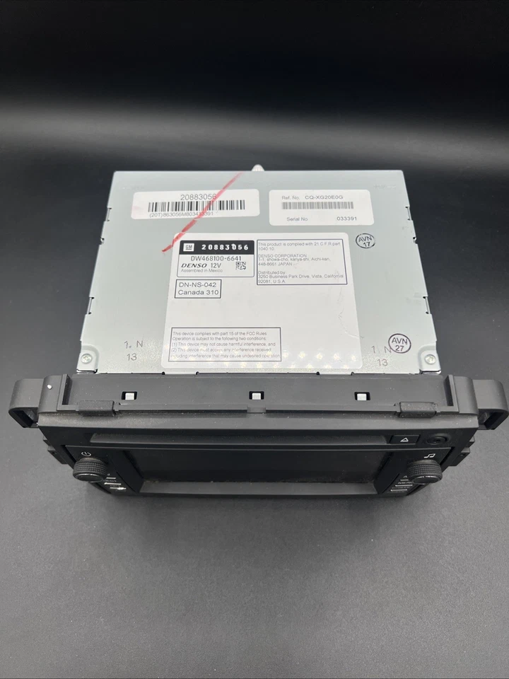 Chevy GMC OEM Tahoe Denali Navigation Screen #20883056 - Image 2 of 4