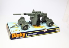 Dinky 656 88mm Gun in Original Box - Near Mint Vintage Model
