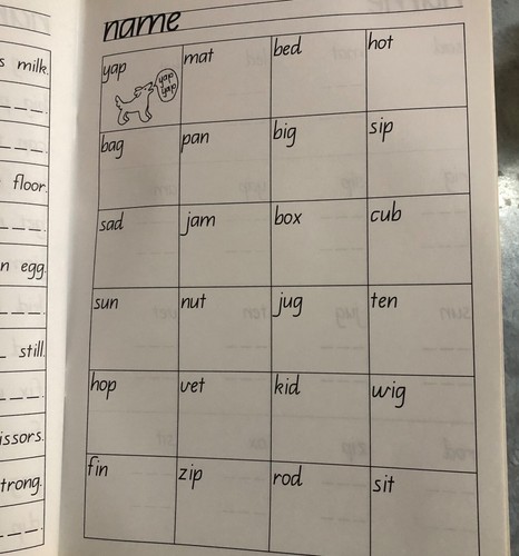 KINDY ACTIVITY BOOK - Simply sounds - Spelling/Writing/Phonics Book 1 - Picture 8 of 10