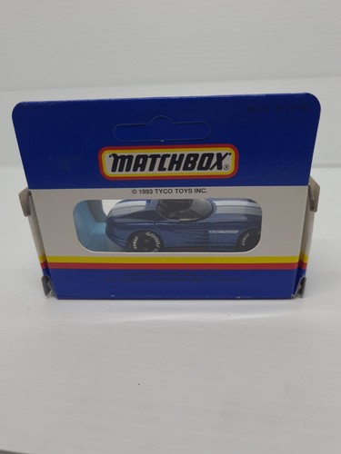 Vintage Matchbox Sunburner Sports #41 1991 Tyco Toys New In Box Rare Blue 1:64 - Picture 6 of 8