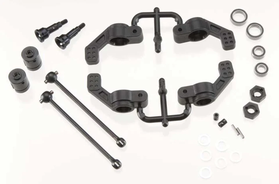 New Tekno RC M6 Front & Rear Driveshafts & Steering Block Set Stampede / Slash 4 - Image 3 of 3