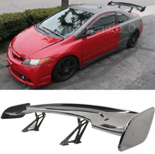 For 06-11 Honda Civic 57 Gloss Black Rear Trunk Spoiler Racing Gt Style Wing