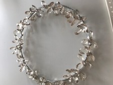 GARLAND RING-acrylic flower ring 25cm-candles-bowls Christmas decoration