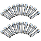 ONIPAX M5x20mm Bike Allen Hex Tapered Stainless Bolts Screws with Washer for MTB