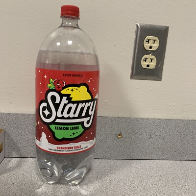 Starry Soda Limited Edition Cranberry Blizz Brand New Just Dropped Today!