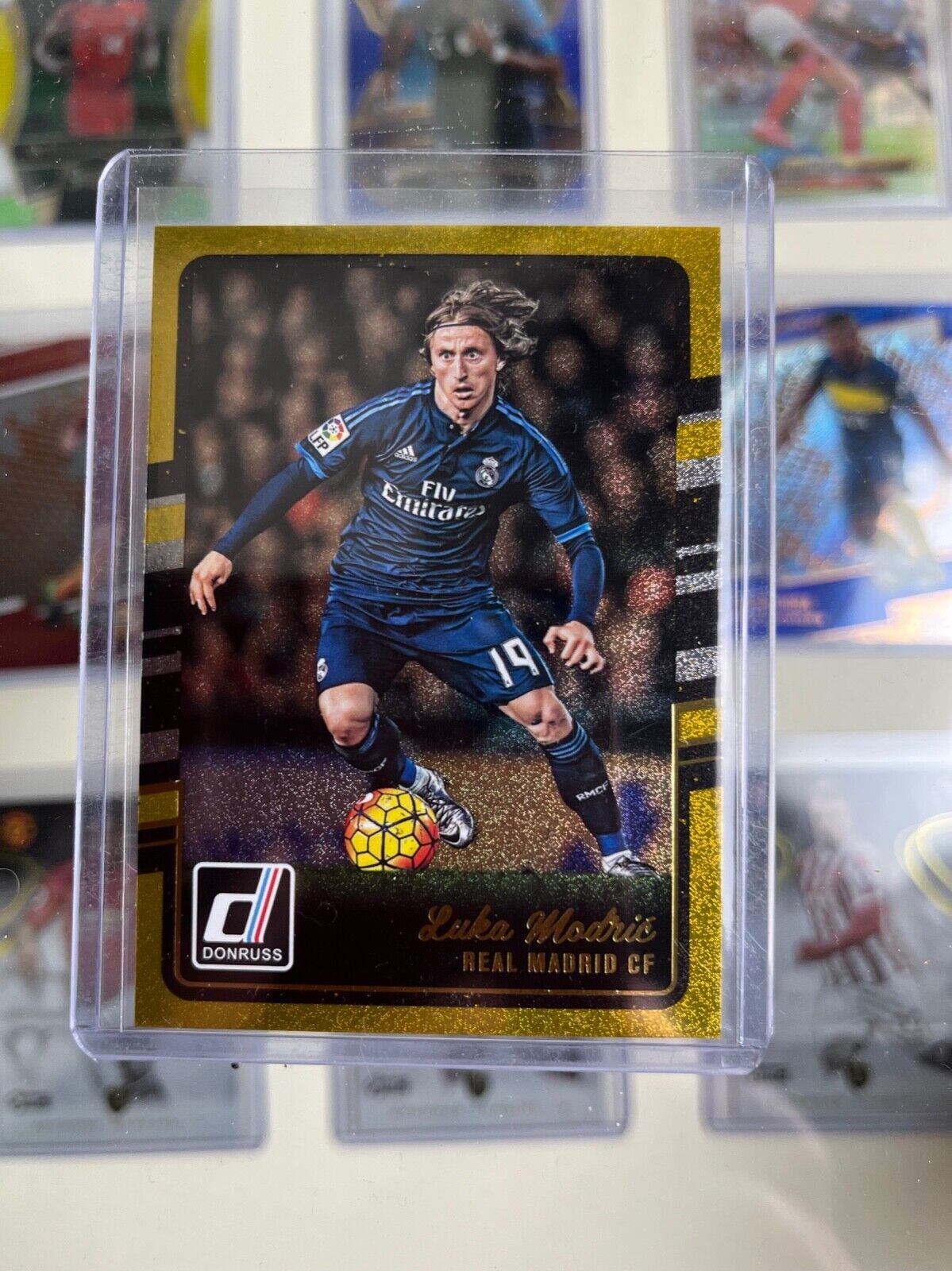 2016-17 PANINI DONRUSS Soccer LUKA MODRIC GOLD | Croatia | Real Madrid