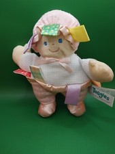 Taggies Mary Meyer Doll 8in Baby Plush Lovey Soft Toy 2006 Stuffed Doll EUC