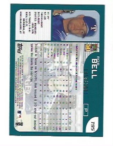 2001 TOPPS TRADED "Gold" Cards: T71- T175 Pr: XXXX/2001 U PICK - Picture 73 of 191