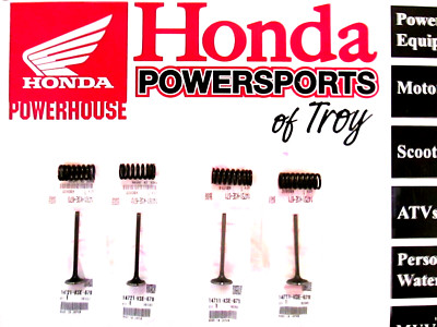 NEW GENUINE HONDA OEM VALVES & SPRINGS SET (2007-2025) CRF150R CRF150RB *