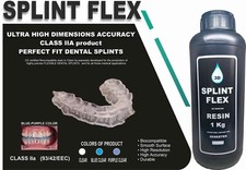 DLP SLA LCD 3d printer FLEXIBLE SPLINT resin for manufacturing flexible splints