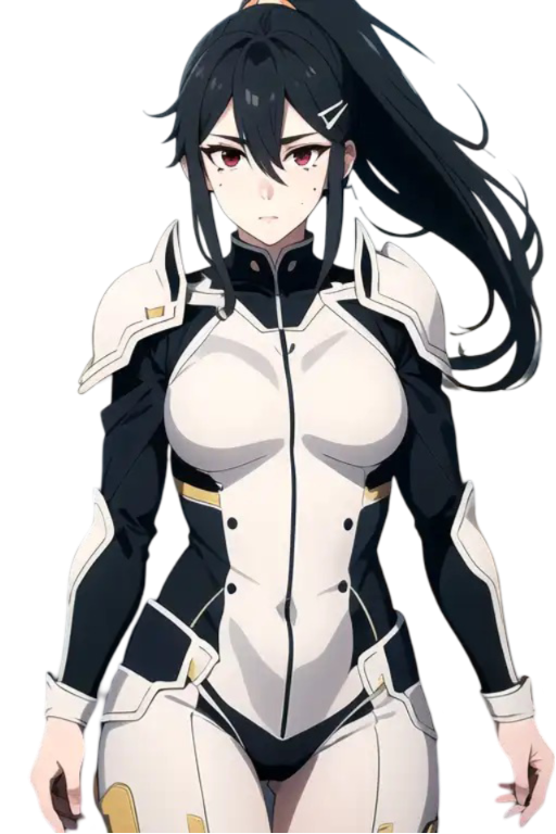 Minaページ Mina Ashiro Kaiju No. 8 Waifu Weatherproof Anime Sticker 6