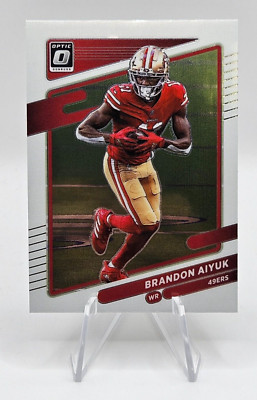 BRANDON AIYUK 2021 PANINI DONRUSS OPTIC #189 (FREE SHIP OVER $10)