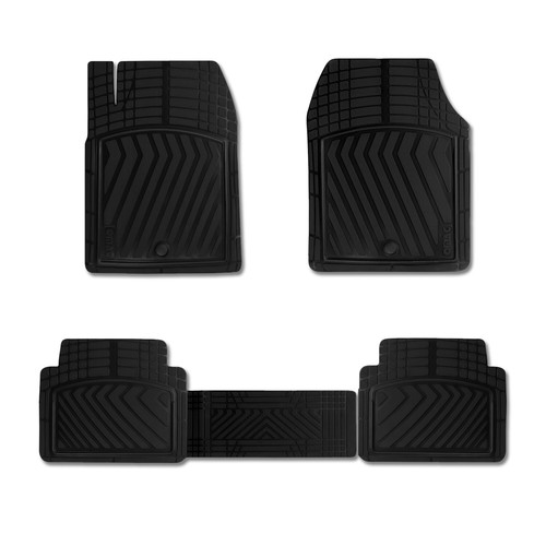 Floor mats vending machines rubber mats for Dacia 3D fit nonslip black