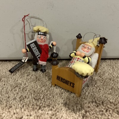 Vintage 1997 Kurt Adler Hershey's Chocolate Christmas Baker