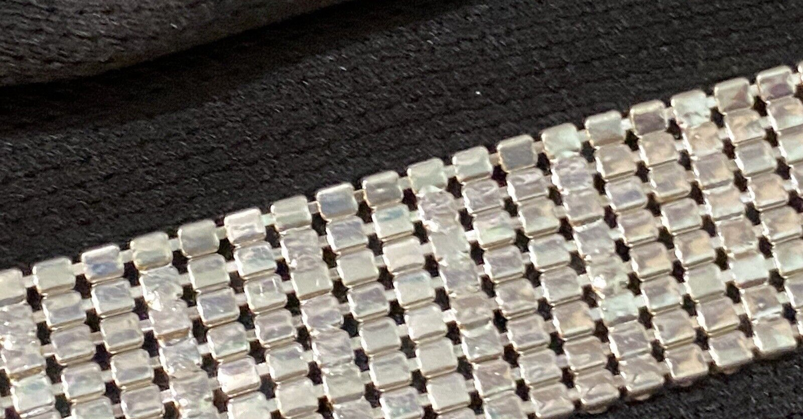 DAZZLING RHINESTONE STATEMENT ADJUSTABLE CLASP BE… - image 20