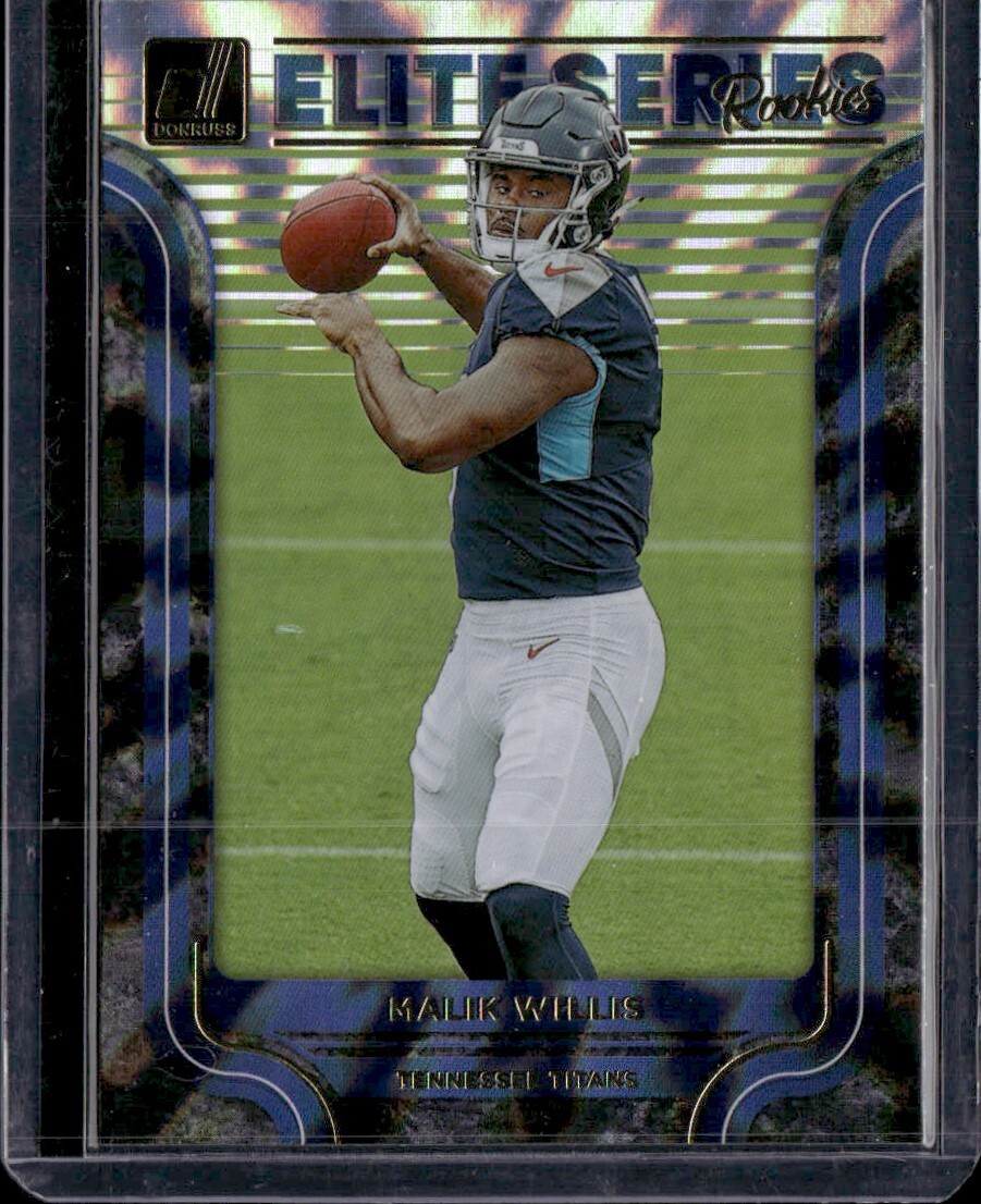 2022 Panini Donruss - The Elite Series Rookies Malik Willis #ESR-3 (RC)