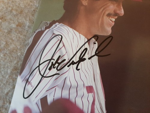 Philadelphia Phillies Baseball signed Autogramm John Vukovich Tastykake Foto - Bild 3 von 4